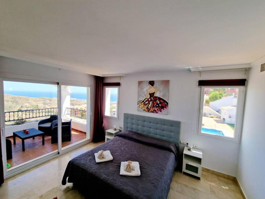 Las Palmeras Seaviews Mijas Luaran gambar